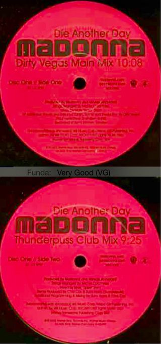 PRECINTADO 2 x 12”Vinilo Madonna - Die Another Day