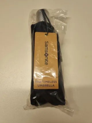 Ombrello Samsonite nero nuovo