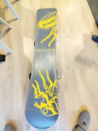 Tabla Snow  156 cm + Fijaciones + Botas Burton 42