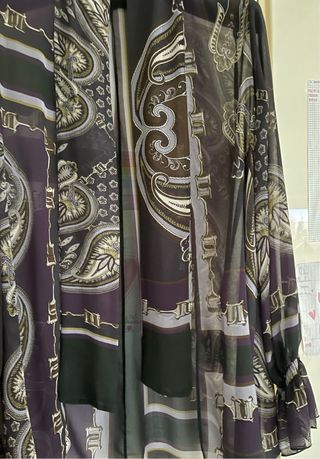 Spolverino donna fantasia paisley L