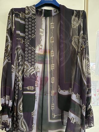 Spolverino donna fantasia paisley L