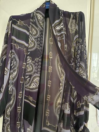 Spolverino donna fantasia paisley L