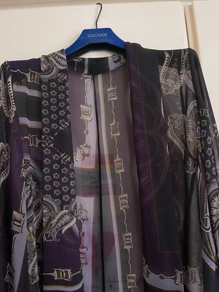 Spolverino donna fantasia paisley L