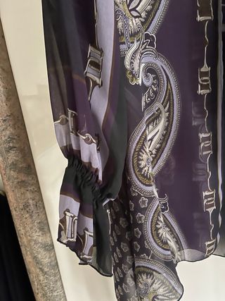 Spolverino donna fantasia paisley L