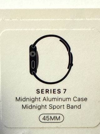 Apple Watch Series 7 caja 45 mm mid night