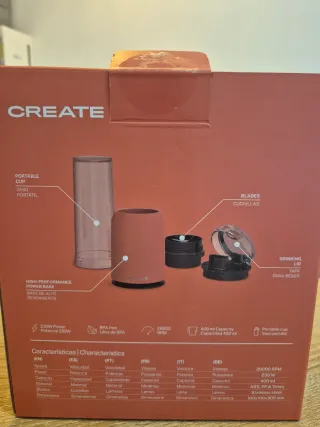 Batidora portátil CREATE MOI STUDIO