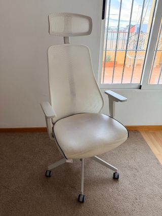 Silla oficina IKEA MATCHSPEL Gris Claro