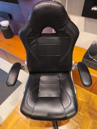 Silla de escritorio negra