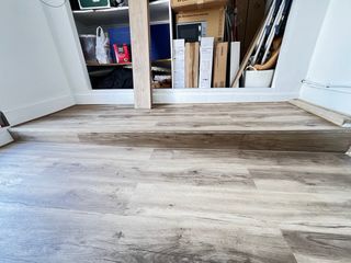 Suelo vinílico imitación madera