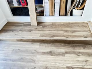 Suelo vinílico imitación madera