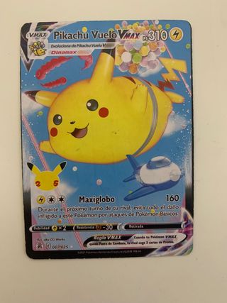 Pack Cartas Pokémon Pikachu, Raichu y Mimikyu