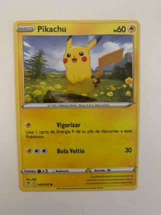 Pack Cartas Pokémon Pikachu, Raichu y Mimikyu