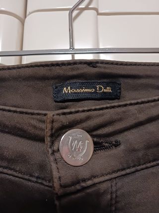 Pantalones Massimo Dutti Marrones
