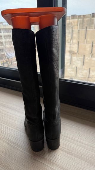 Botas de cuero holgadas caña 36cm