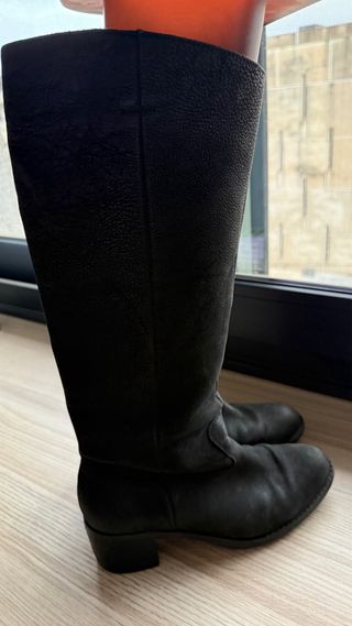 Botas de cuero holgadas caña 36cm