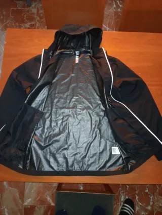 Cortavientos Adidas Negro