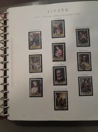 Álbum Sellos España 1970-1979