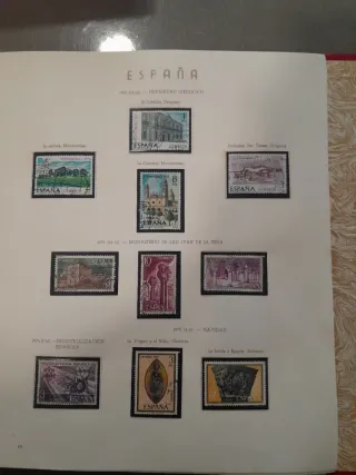 Álbum Sellos España 1970-1979