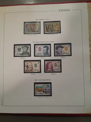 Álbum Sellos España 1970-1979