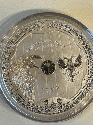 4 monedas Plata Germania Mint valkyrias