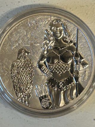 4 monedas Plata Germania Mint valkyrias