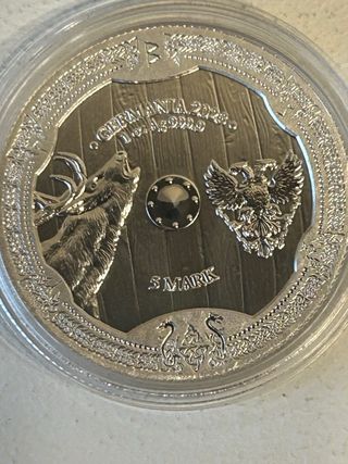 4 monedas Plata Germania Mint valkyrias