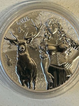 4 monedas Plata Germania Mint valkyrias