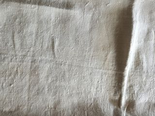 Set 2 Asciugamani Lino Fine '800 Uncinetto