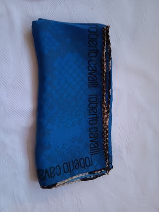 Fazzoletto uomo Roberto Cavalli blu