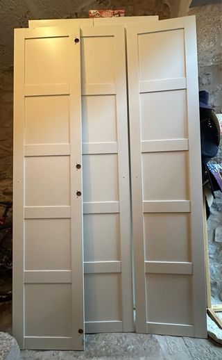 Portes IKEA PAX BERGSBO blanques 229x50 cm (3 un)