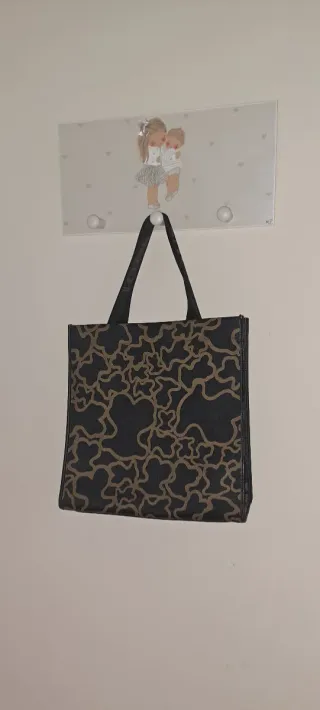 Bolso Tous Kaos Negro y Beige