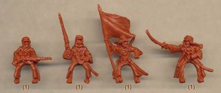 Maquetas Mounted Rif Rebels Escala 1:72