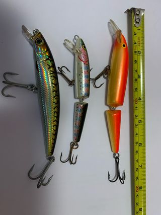 Lote señuelos de pesca