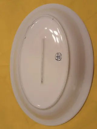 Vassoio Barilla in porcellana bianco