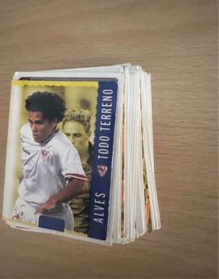 Lote cromos fichas liga 2005