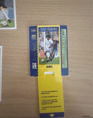 Lote cromos fichas liga 2005