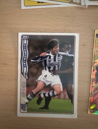 Lote cromos fichas liga 2005