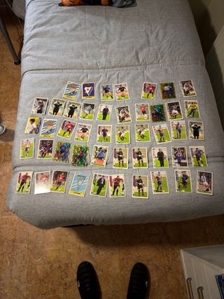 Lote cromos fichas liga 2005