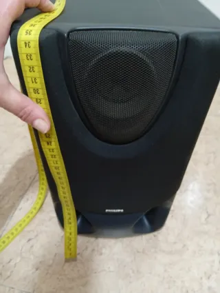 Altavoces Philips Negros