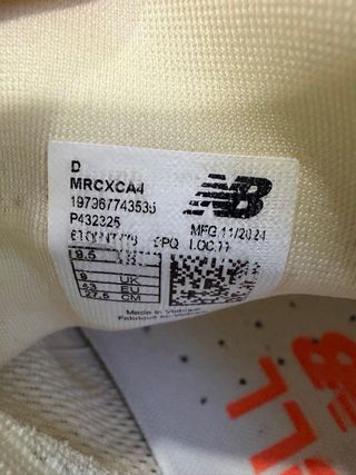 New Balance Supercomp Trainer V4 Beige/Naranja