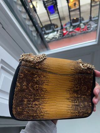 Bolso Coach Piel Serpiente (Nuevo) sin uso