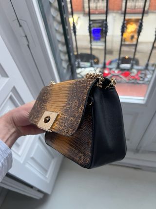 Bolso Coach Piel Serpiente (Nuevo) sin uso