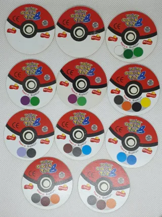DESDE 1€ Tazos Pokémon Gigantazo 2000 Matutano