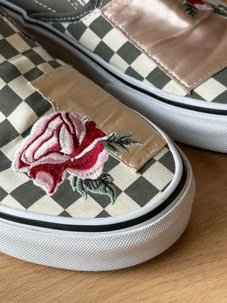 Zapatillas Vans 40,5 Slip-On Checkerboard Satin