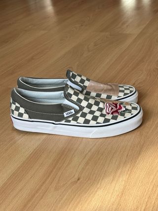 Zapatillas Vans 40,5 Slip-On Checkerboard Satin
