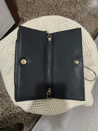 Lote: Bolso Negro + Cartera Dooney & Bourke