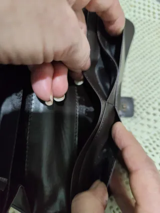 Lote: Bolso Negro + Cartera Dooney & Bourke