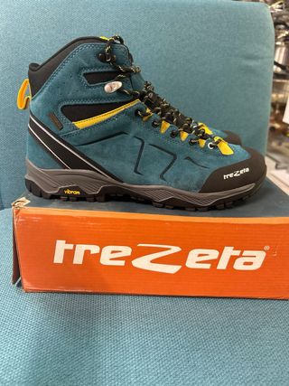 Scarponi Trekking Trezeta Teal/Giallo