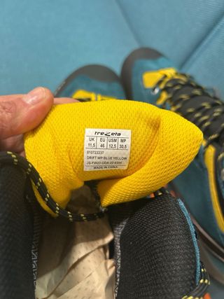 Scarponi Trekking Trezeta Teal/Giallo