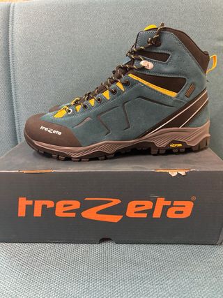 Scarponi Trekking Trezeta Teal/Giallo